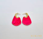 Boucles d'oreilles "Nora" • Acier inoxydable doré