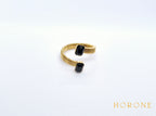 Bague "Aïssata" • Acier inoxydable doré