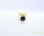 Bague "Emilie" • Acier inoxydable doré