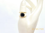Bague "Emilie" • Acier inoxydable doré