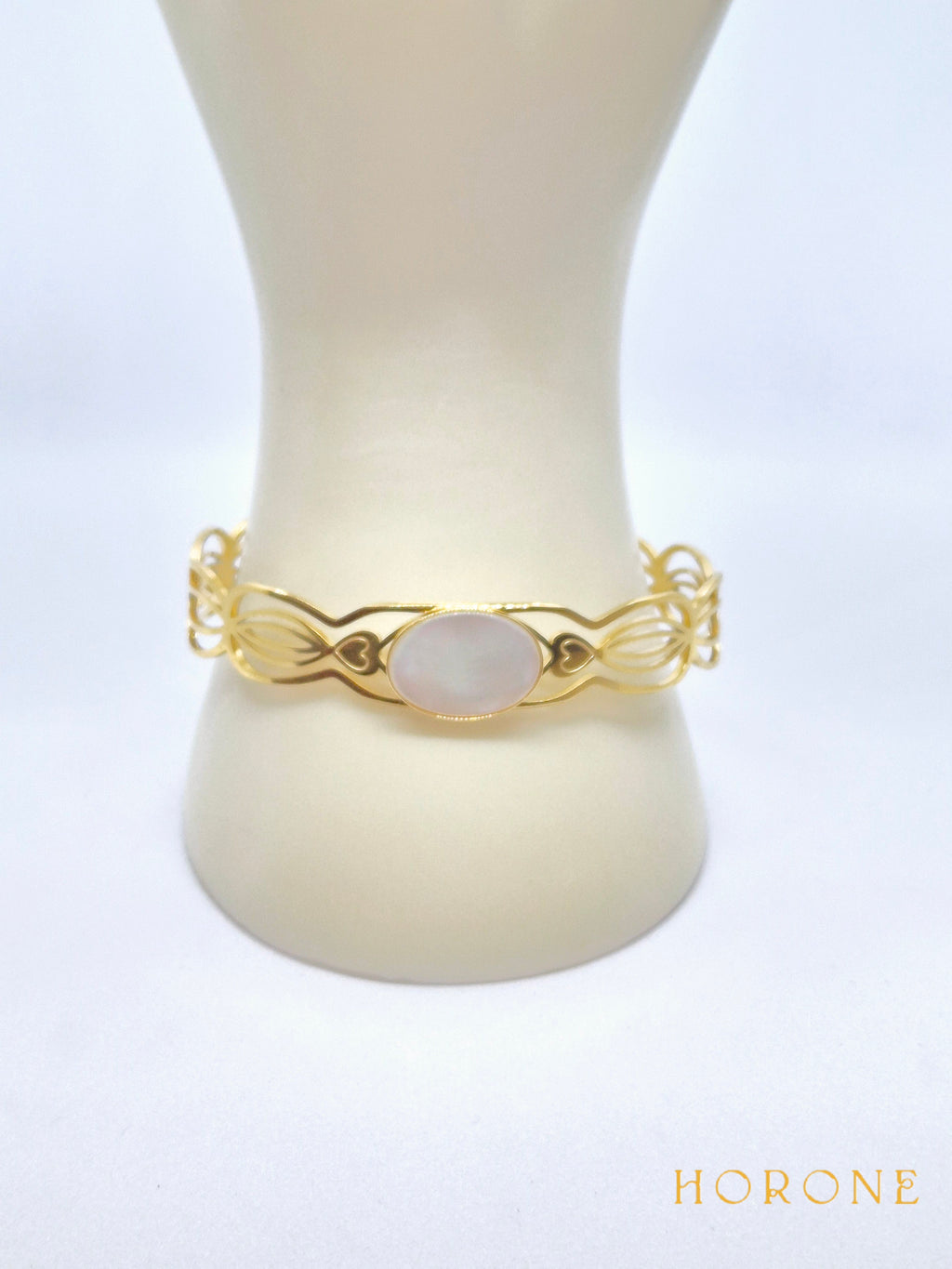 Bracelet "Tjilel" • Acier inoxydable doré