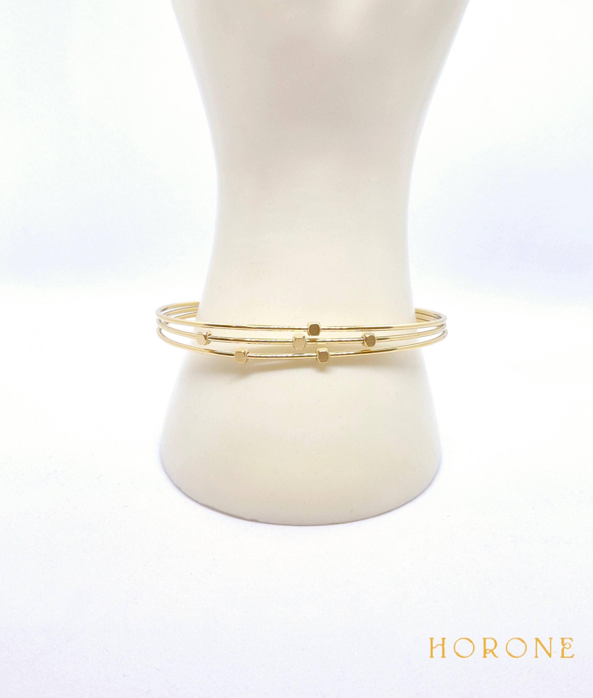 Bracelet "Anaïs" • Acier inoxydable doré