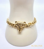 Bracelet "Sana" • Acier inoxydable doré/argenté