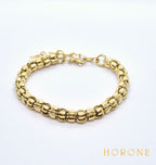 Bracelet "Ola" • Acier inoxydable doré