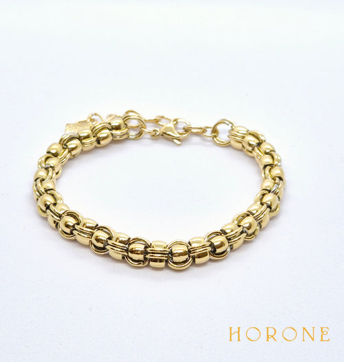 Bracelet "Ola" • Acier inoxydable doré