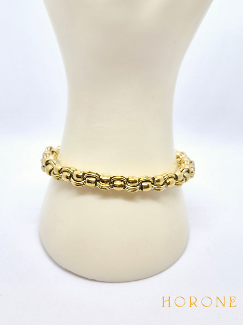 Bracelet "Ola" • Acier inoxydable doré