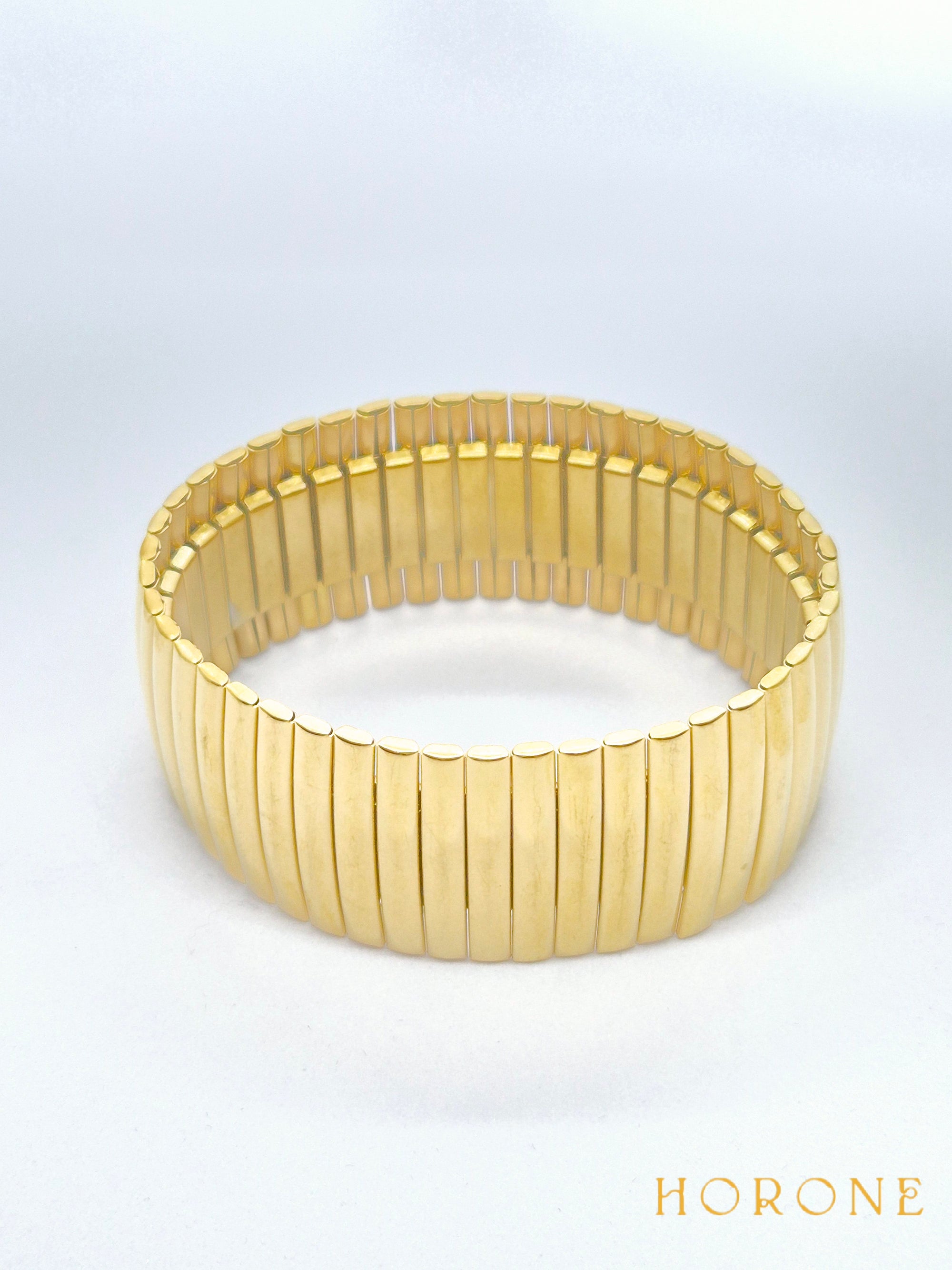 Bracelet "Ayaba" • Acier inoxydable doré