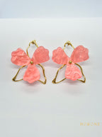 Boucles d'oreilles "Marwa" • Acier inoxydable doré