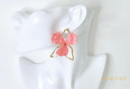 Boucles d'oreilles "Marwa" • Acier inoxydable doré