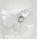 Boucles d'oreilles "Ayaba" • Acier inoxydable doré/argenté