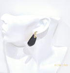 Boucles d'oreilles "Nora" • Acier inoxydable doré
