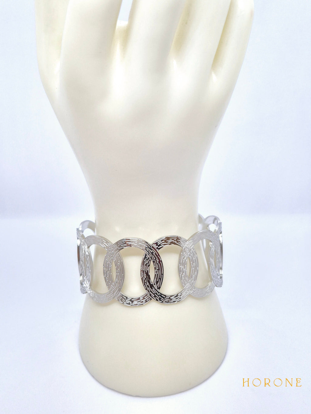 Bracelet "Binta" • Acier inoxydable argenté
