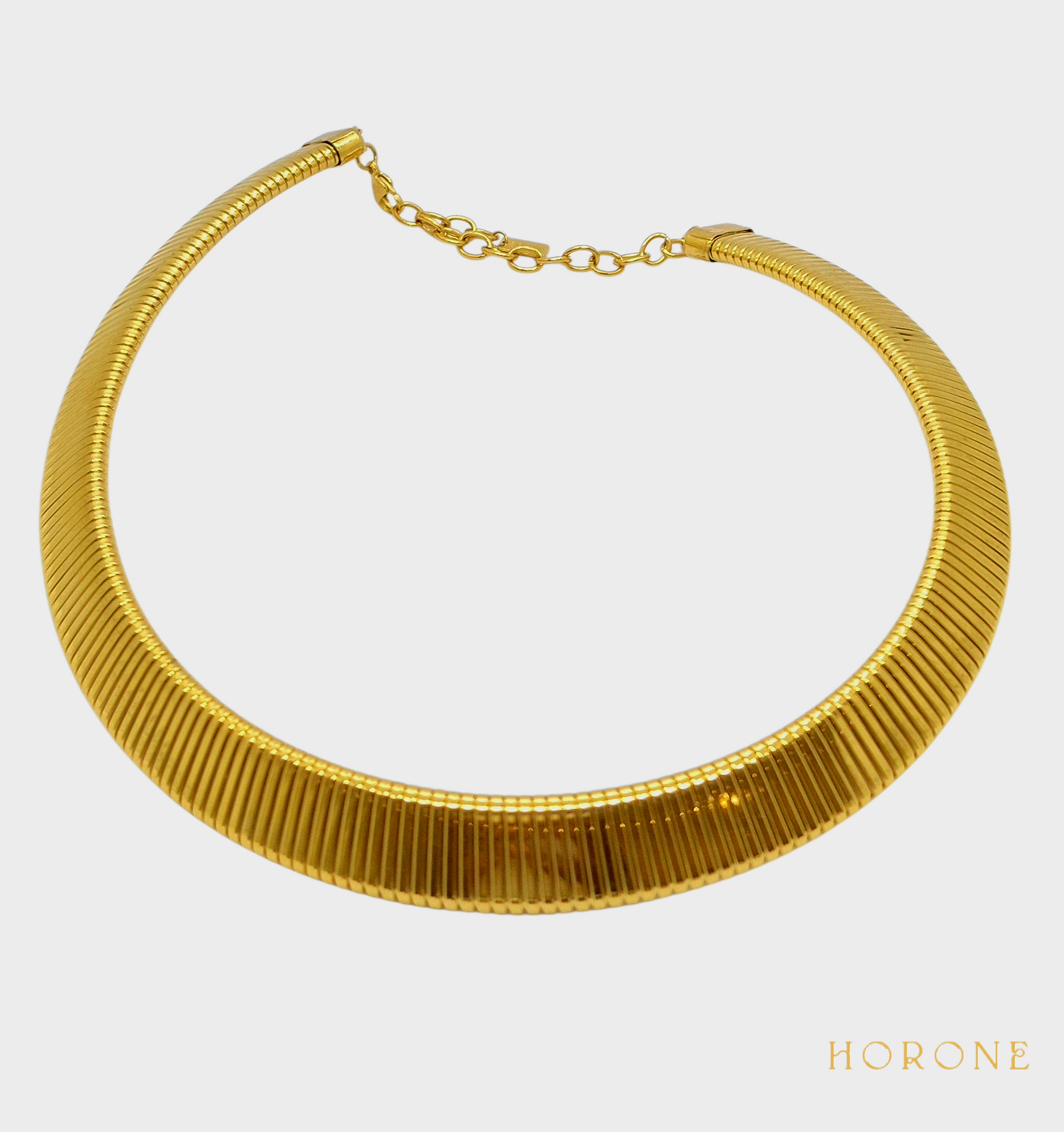 Collier "Ayaba" • Acier inoxydable doré/argenté