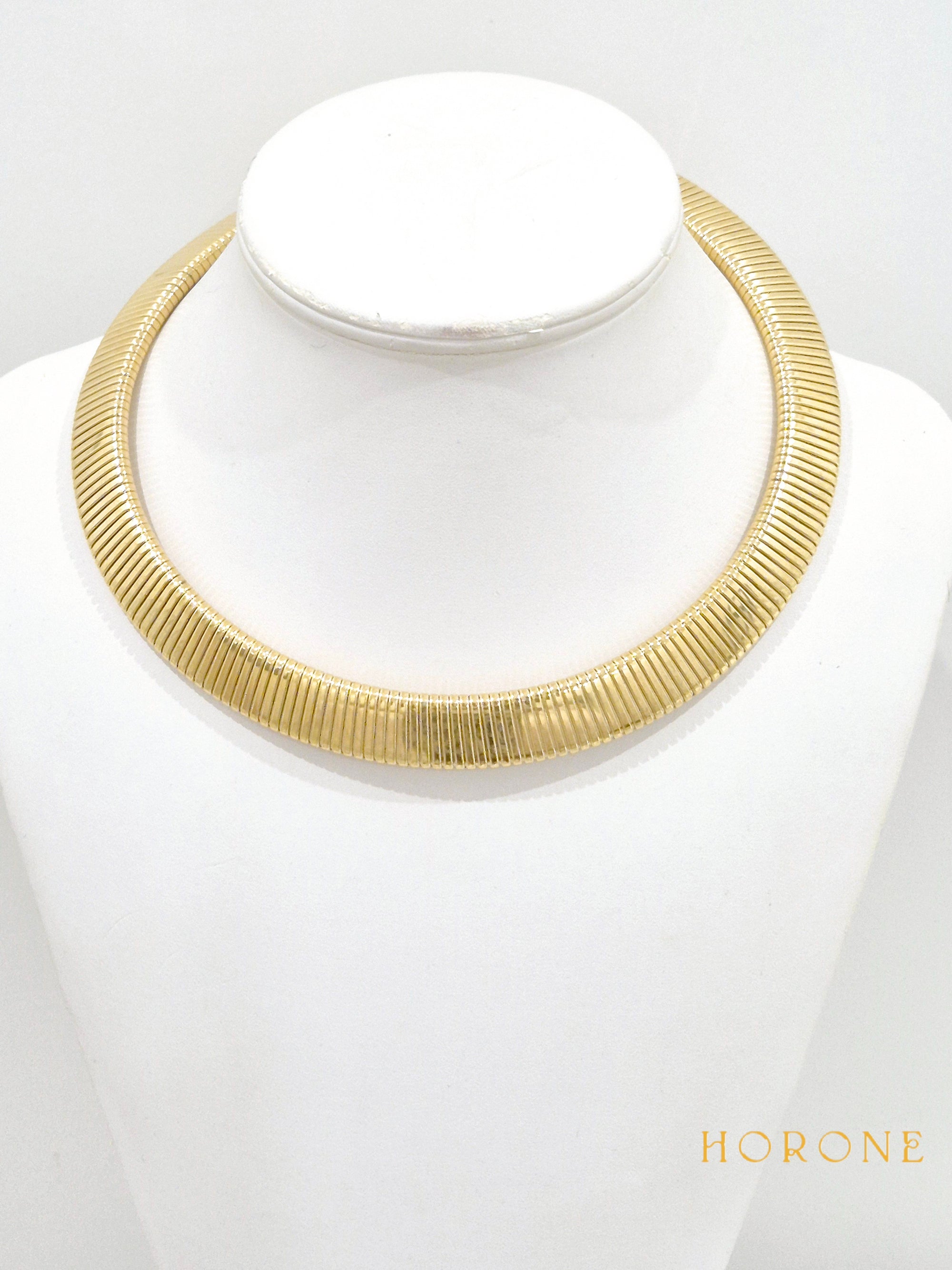 Collier "Ayaba" • Acier inoxydable doré/argenté