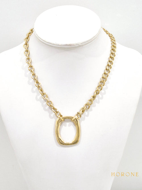 Collier "Rani" • Acier inoxydable doré