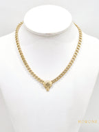 Collier "Sana" • Acier inoxydable doré/argenté