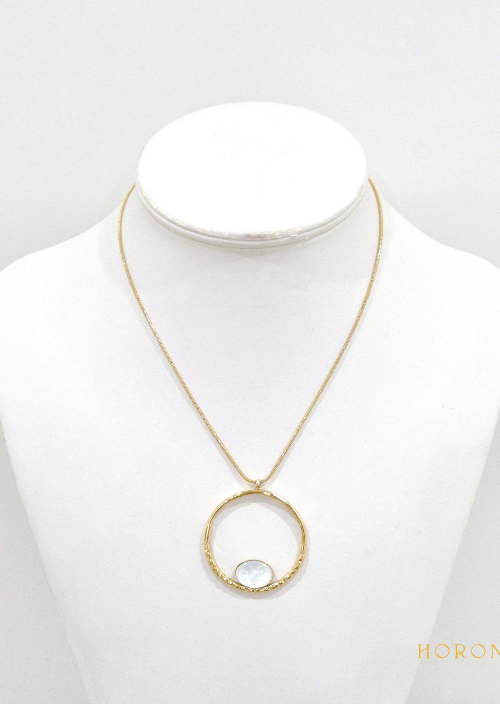 Collier "Tjilel" • Acier inoxydable doré