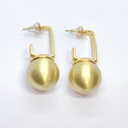 Boucles d'oreilles "Sally" • Acier inoxydable doré