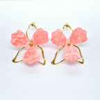 Boucles d'oreilles "Marwa" • Acier inoxydable doré