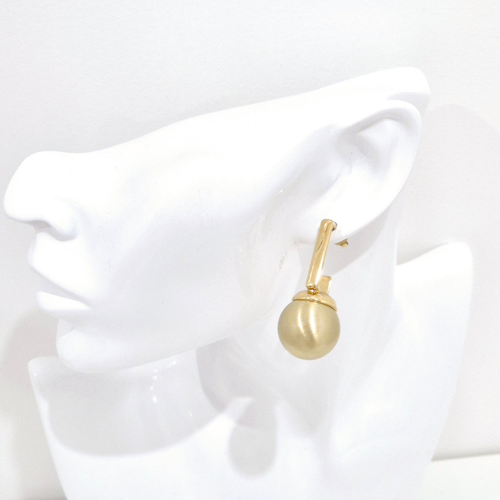 Boucles d'oreilles "Sally" • Acier inoxydable doré