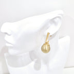 Boucles d'oreilles "Sally" • Acier inoxydable doré