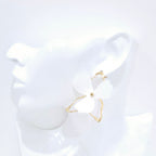 Boucles d'oreilles "Marwa" • Acier inoxydable doré