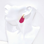 Boucles d'oreilles "Nora" • Acier inoxydable doré