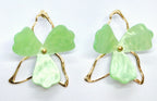 Boucles d'oreilles "Marwa" • Acier inoxydable doré